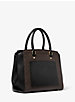 Park Large Logo and Leather Satchel image number 2