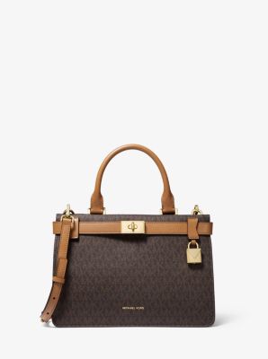 michael michael kors tatiana small leather satchel