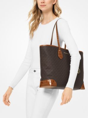 Michael Kors Eva Large Logo Tote Bag 