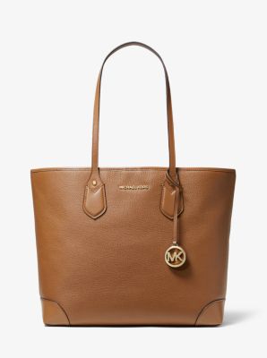 Eva Large Pebbled Leather Tote Bag Michael Kors