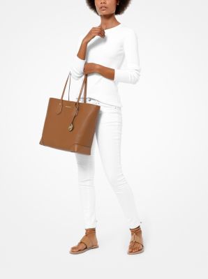 Eva Large Pebbled Leather Tote Bag image number 2