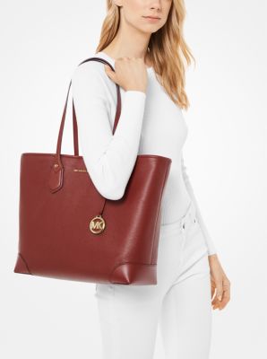 Michael Kors Eva Large Pebbled Leather 