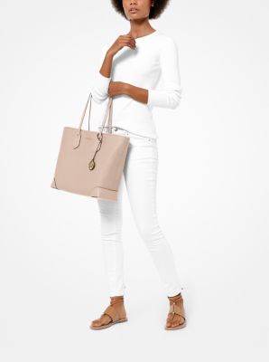 Grand sac fourre-tout Eva en cuir grain&eacute;