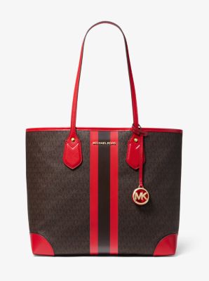 michael kors large red tote