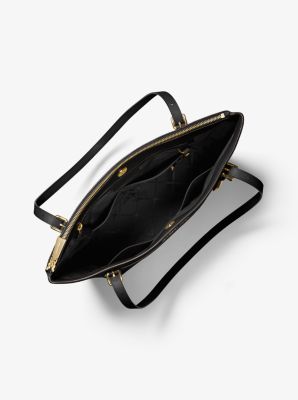 Grand sac fourre-tout Voyager en cuir Saffiano