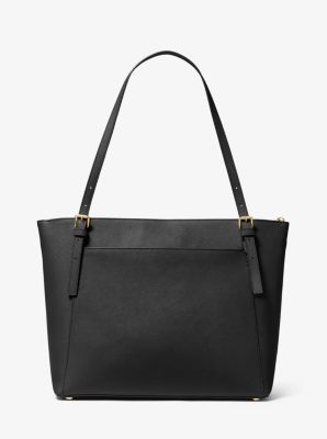 Voyager Large Saffiano Leather Top-Zip Tote Bag image number 3