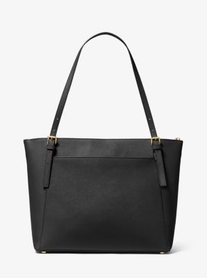 トートバッグ BLACK LEATHER TOTES SEVEN BY SEVEN/セブン バイ セブン LEATHER TOTE BAG レザー
