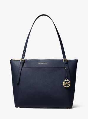 white michael kors tote bag