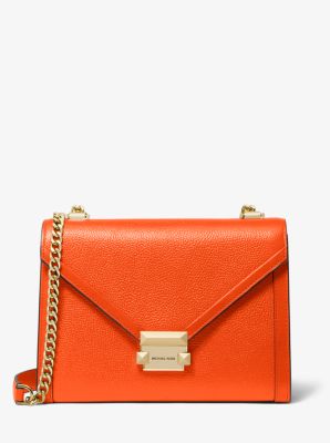 michael kors purse orange