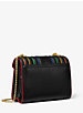 Whitney Large Rainbow Quilted Leather Convertible Shoulder Bag image number 2