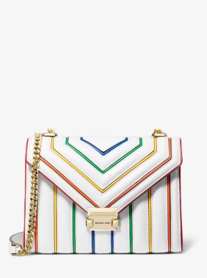 michael kors black rainbow bag