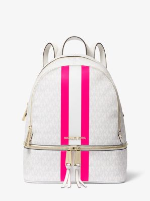 pink backpack michael kors