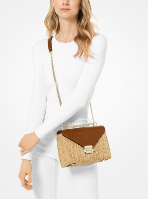 Michael kors outlet raffia bag