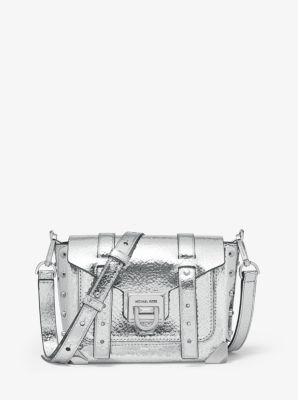 You should definitely buy this metallic Michael Kors crossbody bag