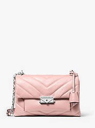 Cece Medium Quilted Leather Convertible Shoulder Bag - SMOKEY ROSE - 30T9S0EL8L