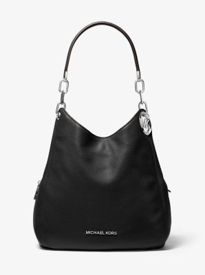 Lillie Large Pebbled Leather Shoulder Bag image number 0