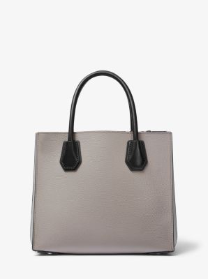 Mercer Medium Tri-Color Leather Accordion Crossbody Bag | Michael