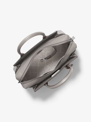 Borsa a mano Mercer media in pelle martellata