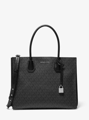 Michael kors mercer black large tote clearance bag