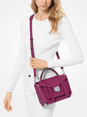 Michael Kors Edith Saffiano Leather Satchel - Macy's