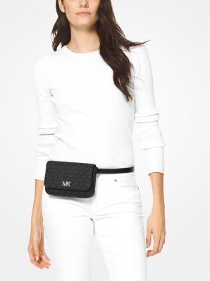 Michael kors mott store belt bag black