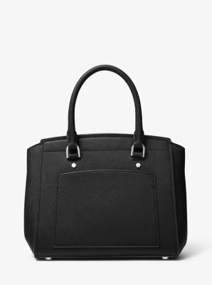 Park Large Saffiano Leather Satchel image number 3