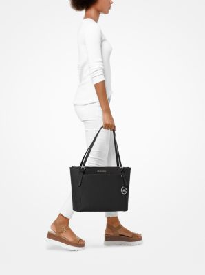 michael kors voyager leather tote