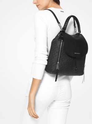 viv large leather backpack michael kors