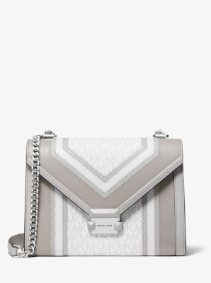 michael kors whitney logo bag