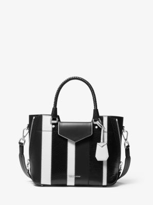 blakely leather satchel michael kors