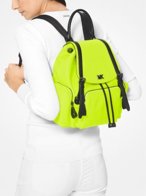 michael kors neon backpack