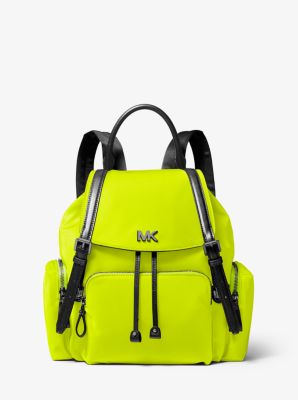 michael kors black and neon purse