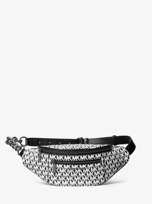 Michael kors mott logo belt sale bag