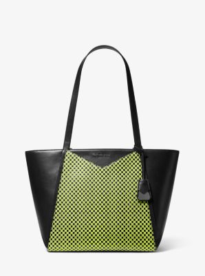 michael kors checkerboard tote