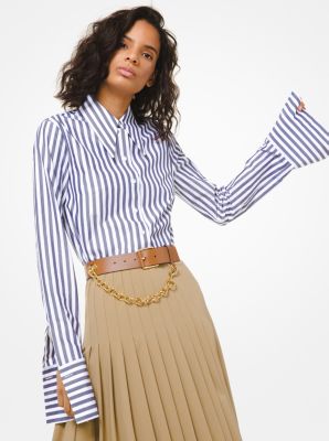 Michael Kors Women's Striped Shirt Multicolor