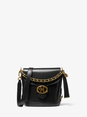Monogramme Leather Front-flap Crossbody 