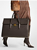 Campbell Extra-Large Pebbled Leather Weekender Bag image number 3