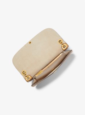 Michael Kors logo-lettering Flat Clutch Bag - Farfetch