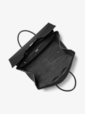 Campbell Extra-Large Pebbled Leather Weekender Bag image number 1