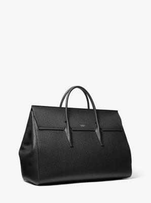 Campbell Extra-Large Pebbled Leather Weekender Bag image number 2