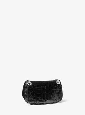 Christie Crocodile Embossed Leather Envelope Bag image number 2