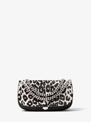 Christie Mini Leopard Print Calf Hair And Leather Envelope Bag | Michael  Kors