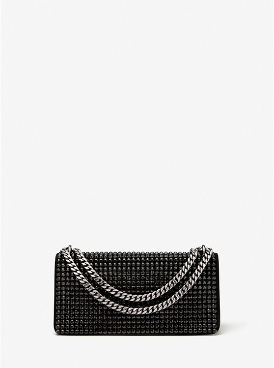 michaelkors.eu | Christie Mini Crystal Embellished Suede Envelope Bag