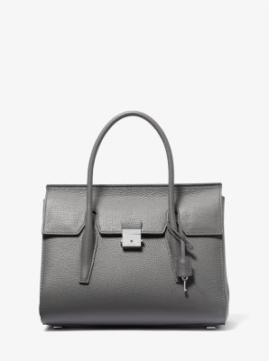 MICHAEL Michael Kors Isabella Medium Pebbled Leather Hobo Bag in