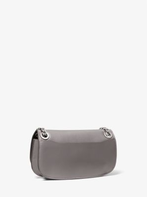Christie Mini Leather Envelope Bag in SLATE | Michael Kors