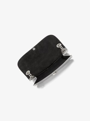 Christie Mini Metallic Python Embossed Leather Envelope Bag image number 1