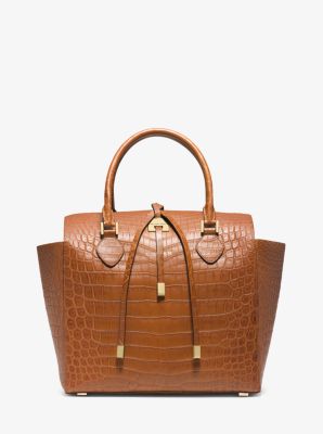 Miranda Crocodile Large Tote Bag | Michael Kors