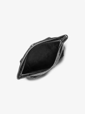 Candice Small Python Embossed Leather Folded Clutch image number 1