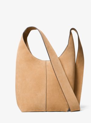 Dede Medium Suede Hobo Bag Michael Kors