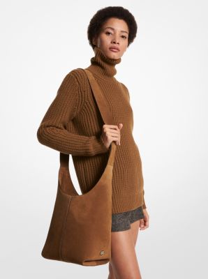 Hobo Bag Dede Medium aus Wildleder image number 2